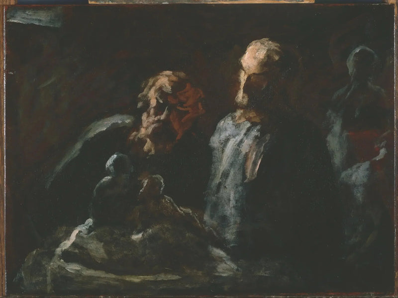 Twee beeldhouwers - Honoré Daumier