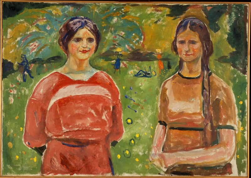 Twee Zussen - Edvard Munch