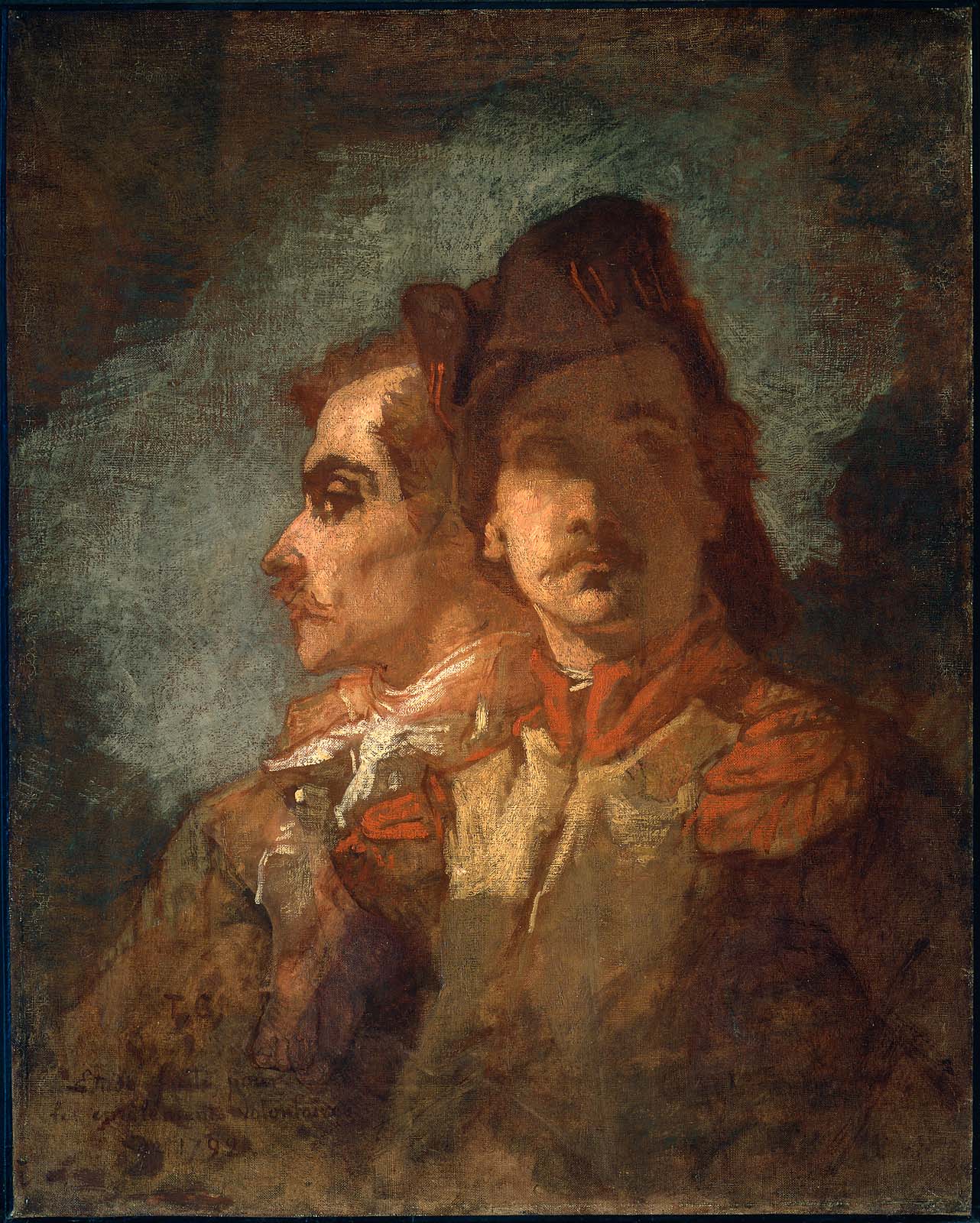 Deux soldats - Thomas Couture