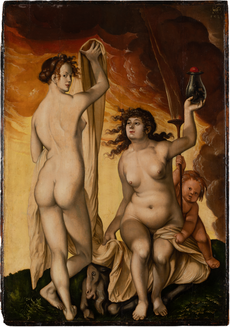 Twee heksen - Hans Baldung Grien