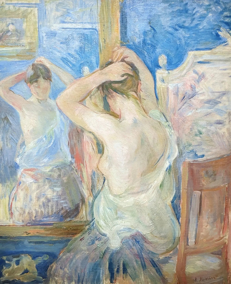 Voor de psyché - Berthe Morisot