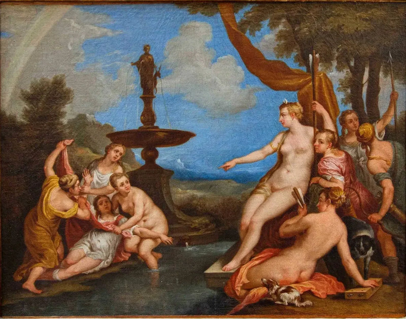 Diana ontdekt de zwangerschap van Callisto - David Teniers de Jonge

Source:
Diana découvre la grossesse de Callisto - David Teniers le Jeune