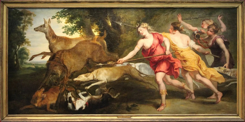 Diane de Chasseresse et ses Nymphes - Peter Paul Rubens