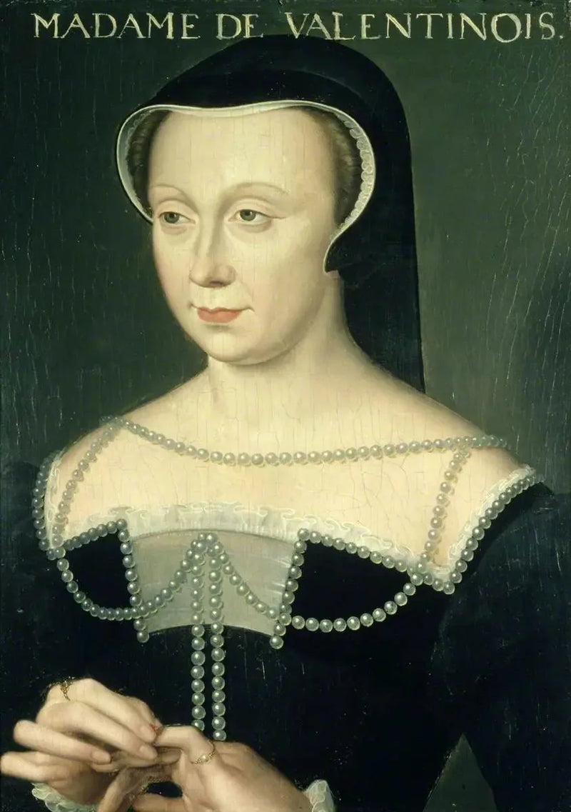 Diane de Poitiers (1499-1566), hertogin van Valentinois - François Clouet

Source:
Diane de Poitiers (1499-1566), duchesse de Valentinois - François Clouet