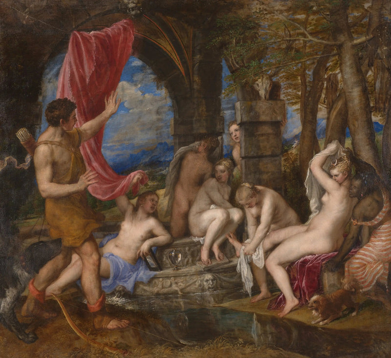 Diane en Actéon - Titian