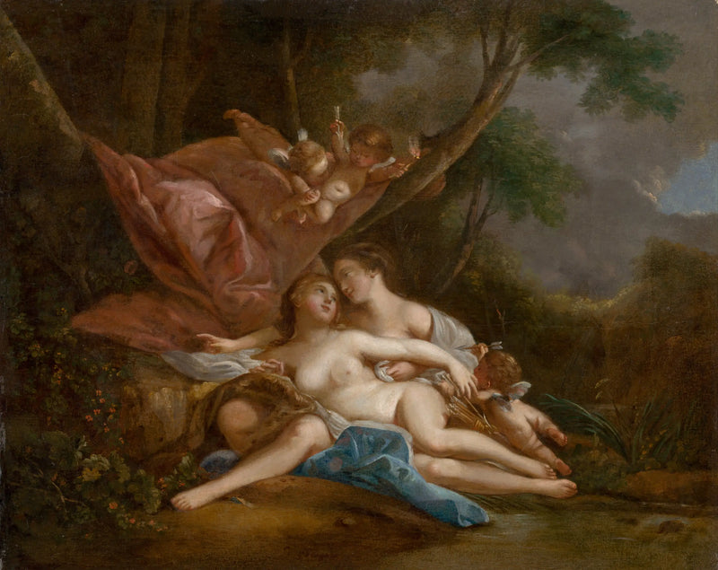 Diane en Callisto - François Boucher