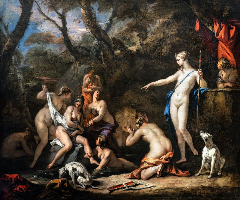 Diane en Callisto - Sebastiano Ricci