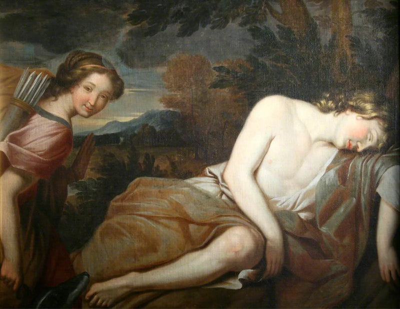 Diane en Endymion - Pietro da Cortona