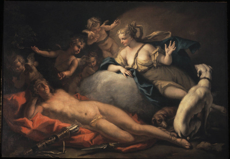 Diane en Endymion - Sebastiano Ricci