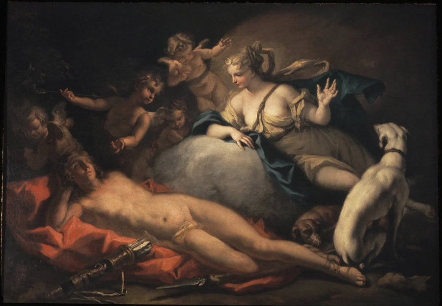 Diane en Endymion - Sebastiano Ricci