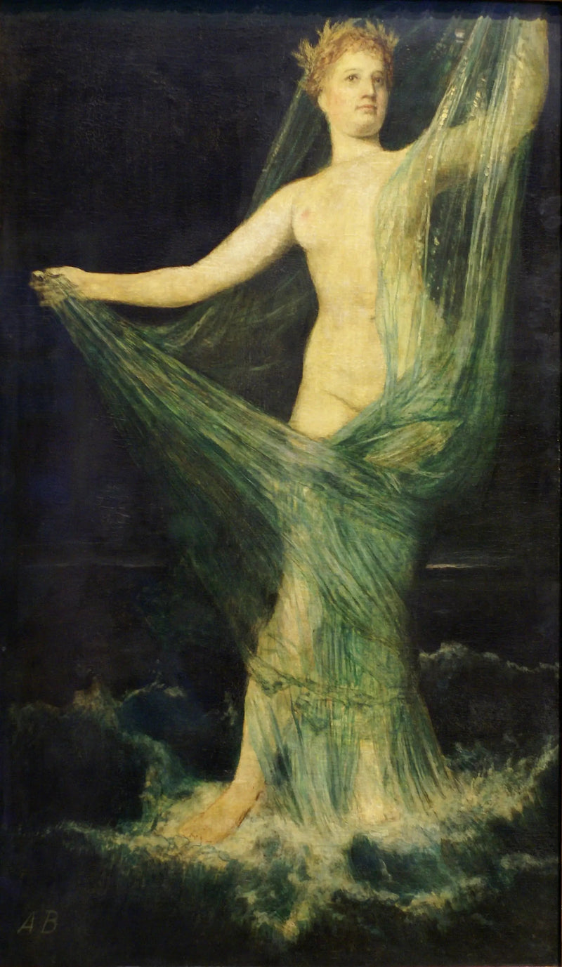 Arnold Böcklin - Reproductie van een schilderij in olieverf

Source:
Q111635682 - Arnold Böcklin