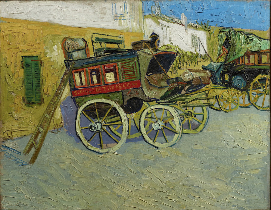 De diligence van Tarascon - Vincent van Gogh