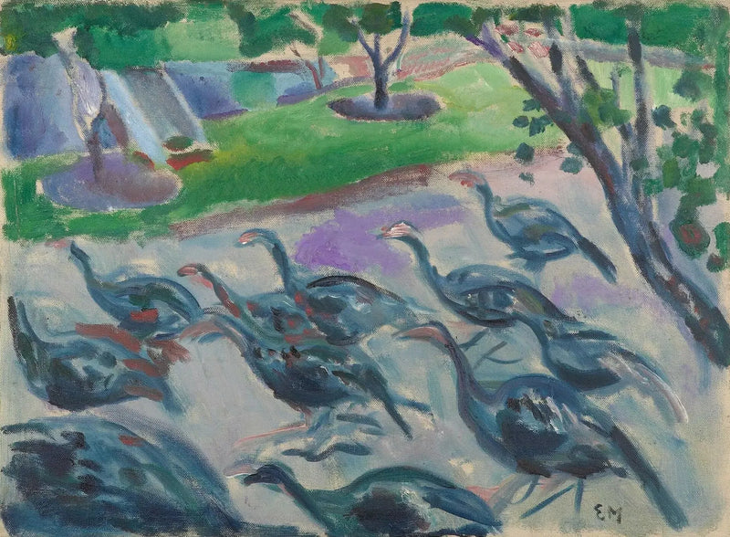 Kalkoenen - Edvard Munch