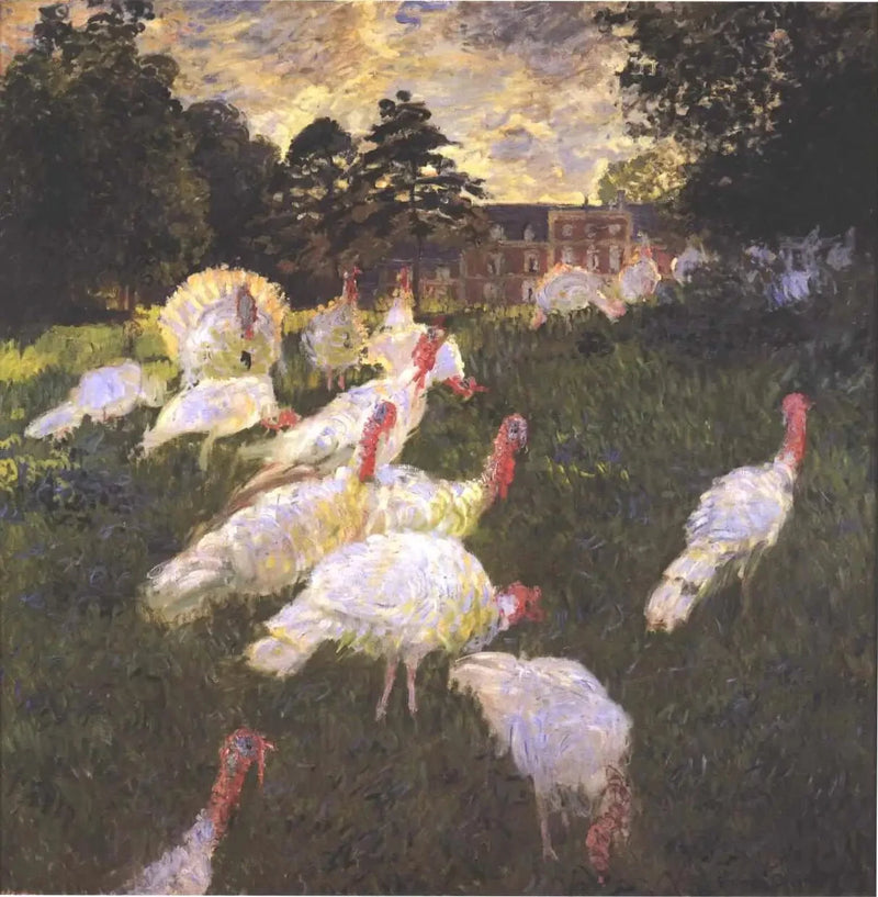 De kalkoenen W416 - Claude Monet