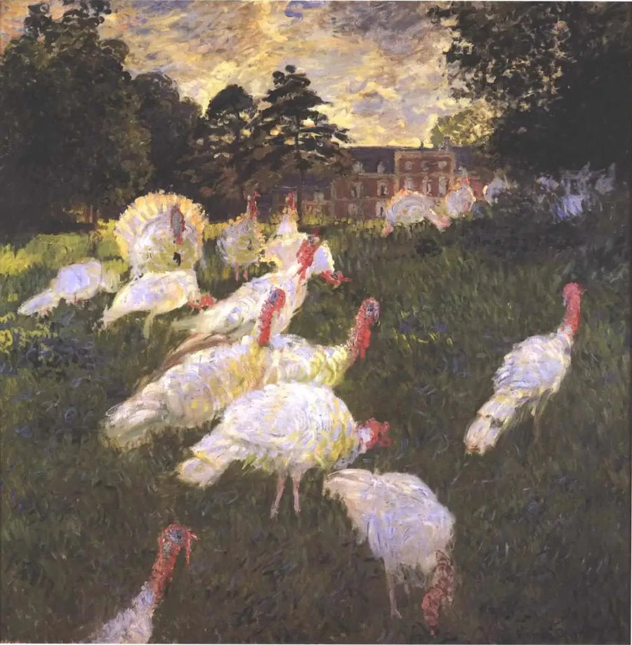 De Kalkoenen - Claude Monet