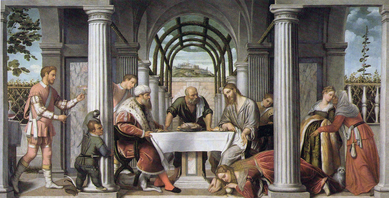 Diner bij Simon de Farizeeër - Alessandro Bonvicino