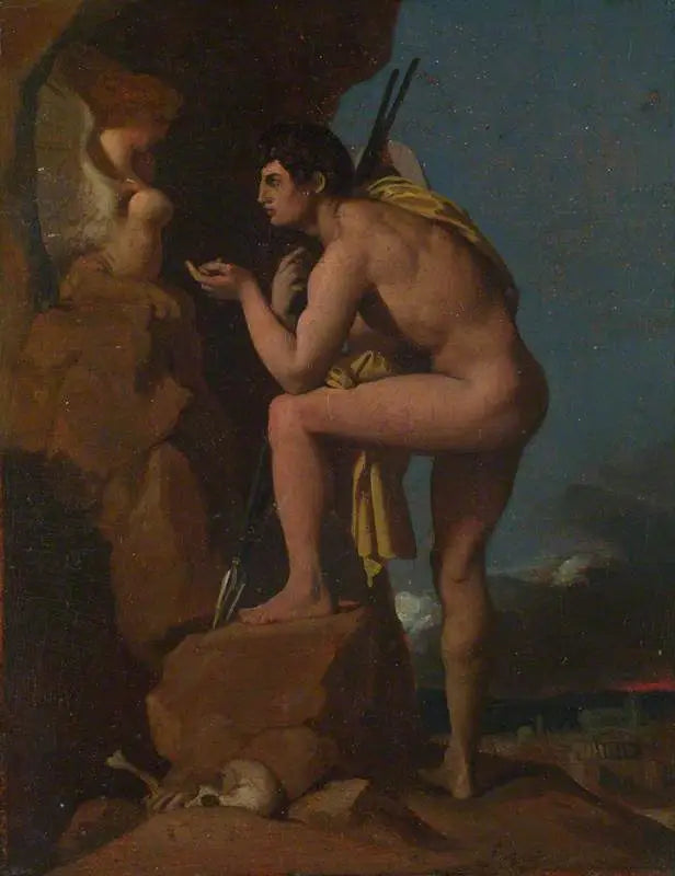 Oedipus en de Sfinx - Jean-Auguste-Dominique Ingres