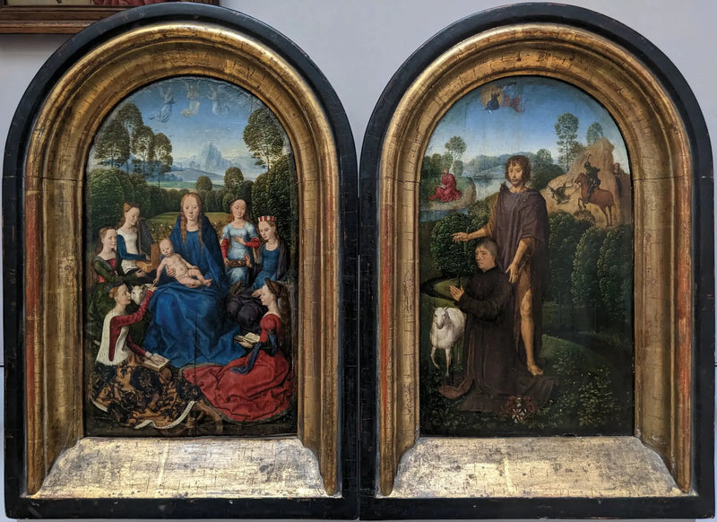 Diptychon van Jean du Cellier - Hans Memling