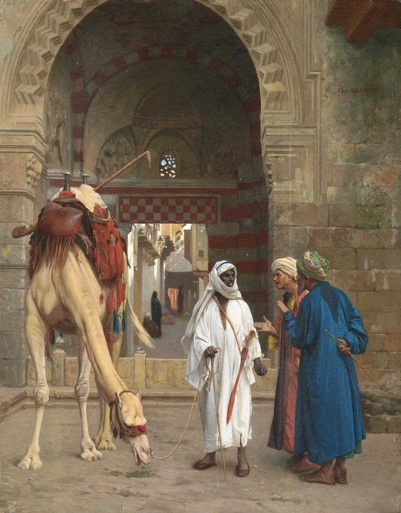 Arabische Geschil - Jean-Léon Gérôme