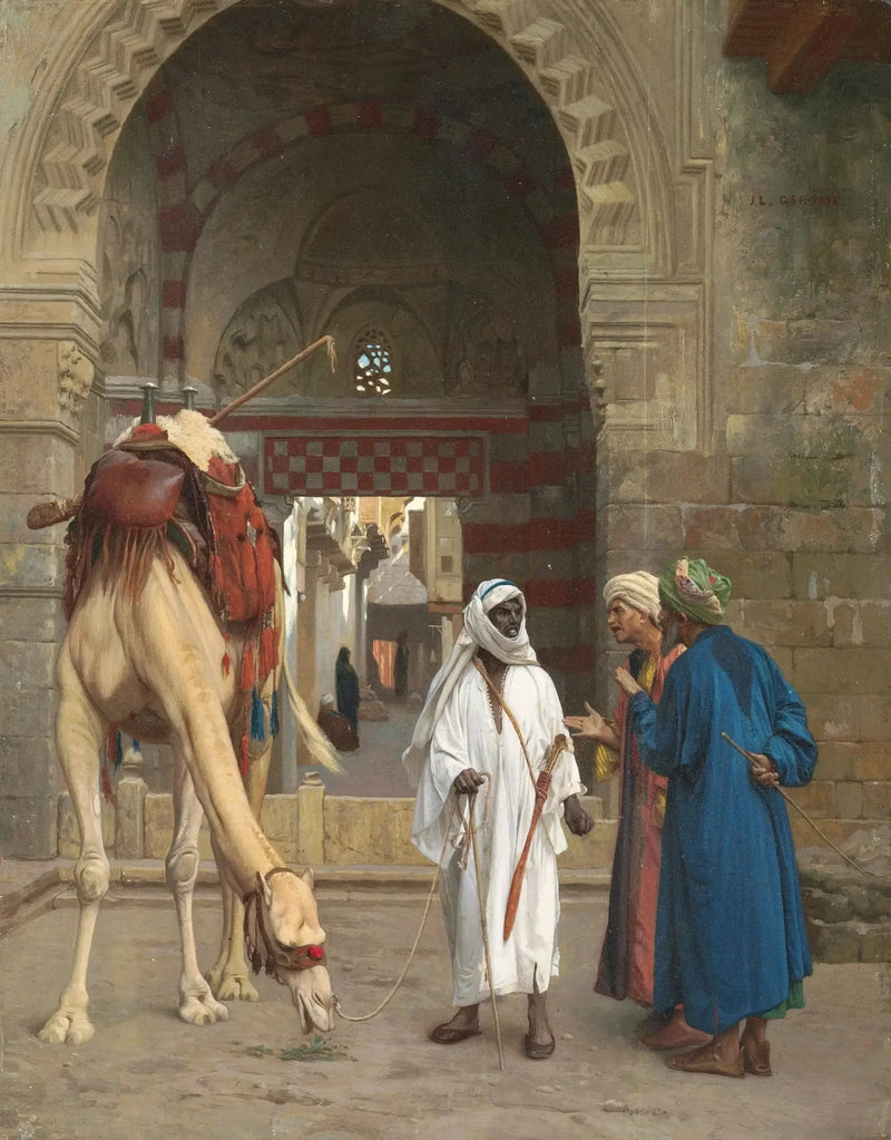 Arabische Geschil - Jean-Léon Gérôme