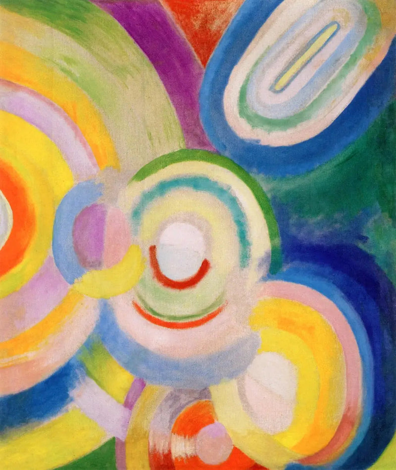 Gekleurde schijven - Robert Delaunay