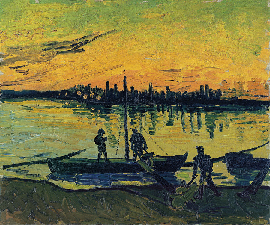 De dokkers in Arles - Vincent van Gogh