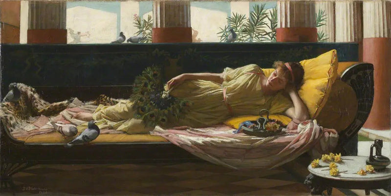 Dolce Far Niente - John William Waterhouse