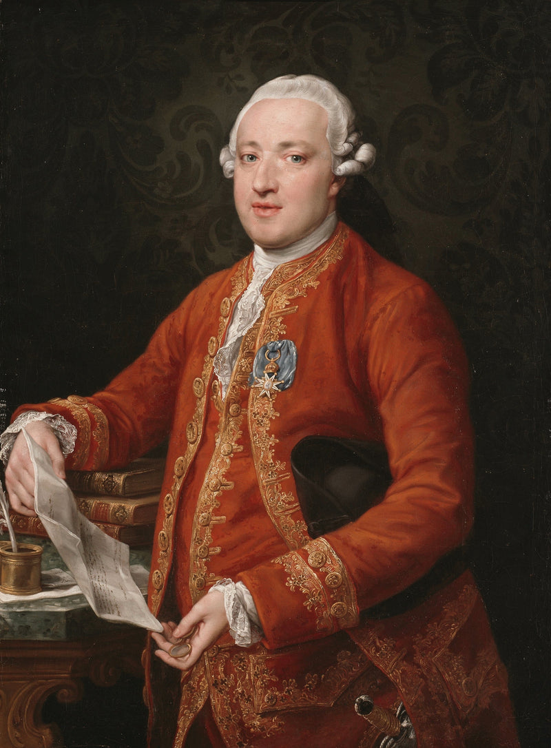 Don José Moñino y Redondo, graaf van Floridablanca - Pompeo Batoni