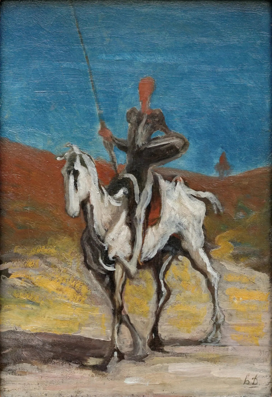 Don Quichot en Sancho Panza - Honoré Daumier