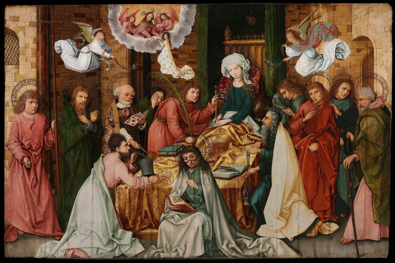 Dormitio van de Maagd - Hans Holbein de Oudere