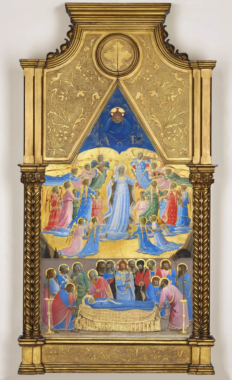 Aankomst en Opname van de Maagd - Fra Angelico

Source:
Dormition et Assomption de la Vierge - Fra Angelico