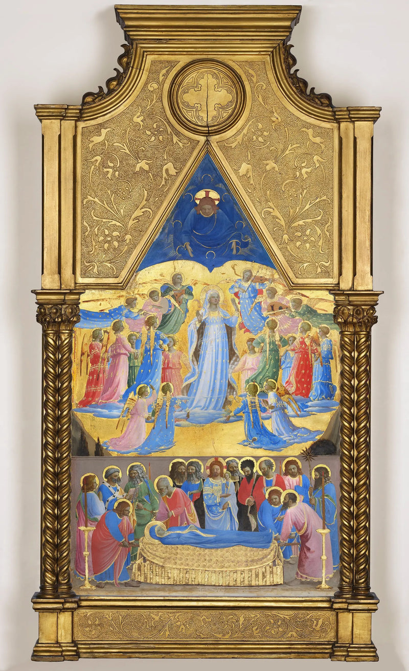 Aankomst en Opname van de Maagd - Fra Angelico

Source:
Dormition et Assomption de la Vierge - Fra Angelico