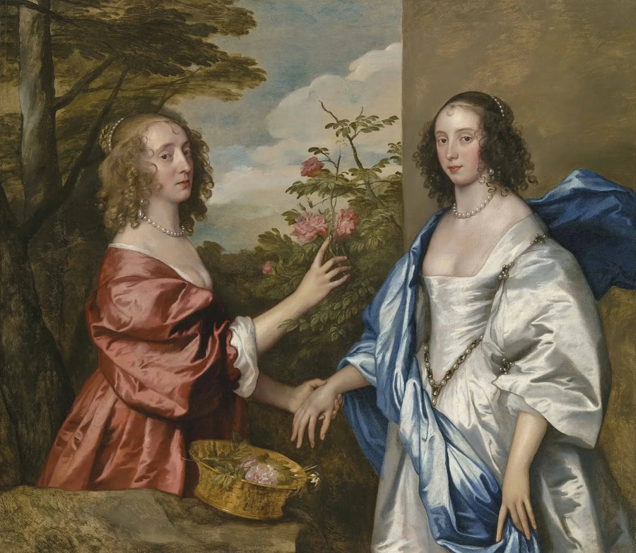 Dubbelportret van Anne, gravin van Manchester, en haar dochter Anne Cavendish, Lady Rich - Antoine van Dyck

Source:
Double portrait d'Anne, comtesse de Manchester et de sa fille Anne Cavendish, Lady Rich - Antoine van Dyck