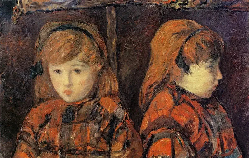 Dubbelportret van een meisje - Paul Gauguin