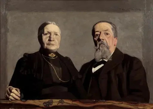 Dubbelportret van de ouders van de kunstenaar - Félix Vallotton

Source:
Double portrait des parents de l'artiste - Félix Vallotton