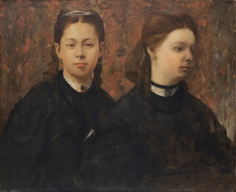 Dubbelportret - De Neven van de Schilder - Edgar Degas