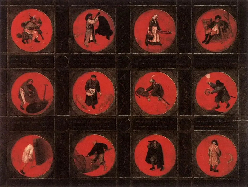 Twaalf Vlaamse Spreuken - Pieter Brueghel de Oude