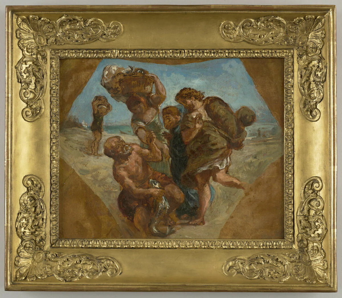 De eerbetoondrachme - Eugène Delacroix