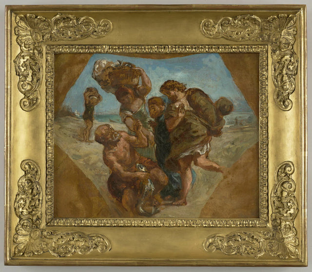 De eerbetoondrachme - Eugène Delacroix