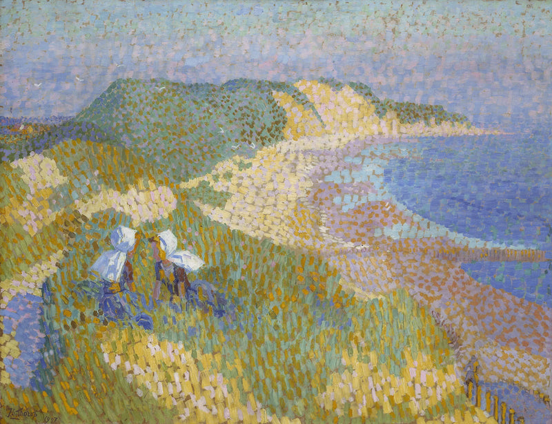Duinen en zee bij Zoutelande - Jan Toorop