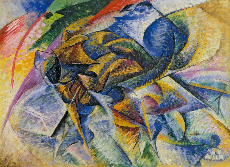 Dynamiek van een wielrenner - Umberto Boccioni

Source:
Dynamisme d'un cycliste - Umberto Boccioni