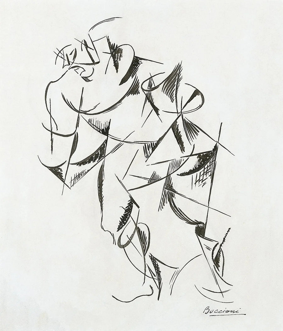 Dynamiek van het menselijk lichaam : Boxer - Umberto Boccioni

Source:
Dynamisme du corps humain : Boxer - Umberto Boccioni