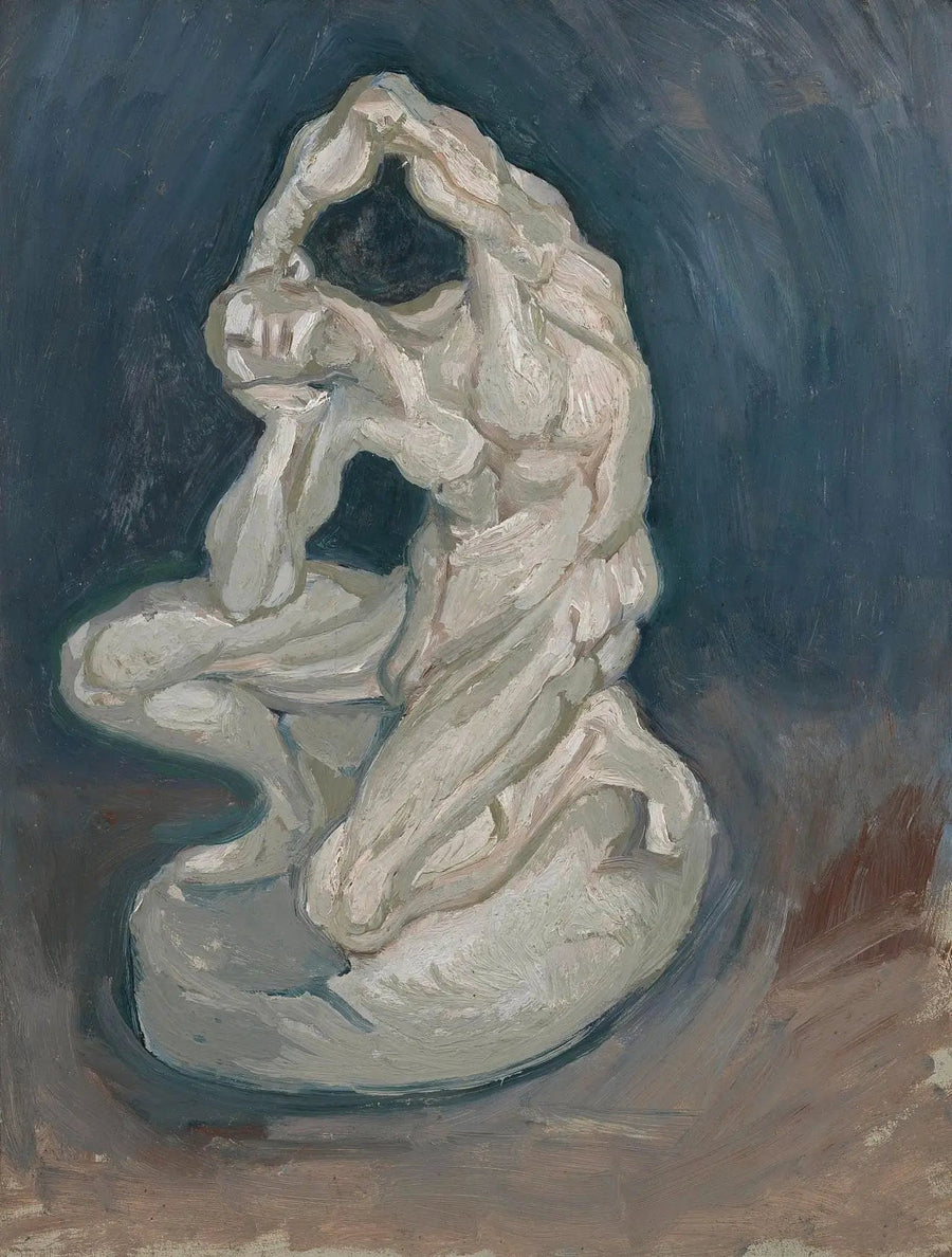 Gekwelde knielende - Vincent van Gogh