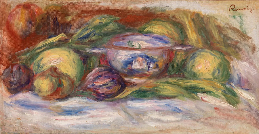 Bol, Vijgen en Appels (Schaal, vijgen en appels) - Pierre-Auguste Renoir