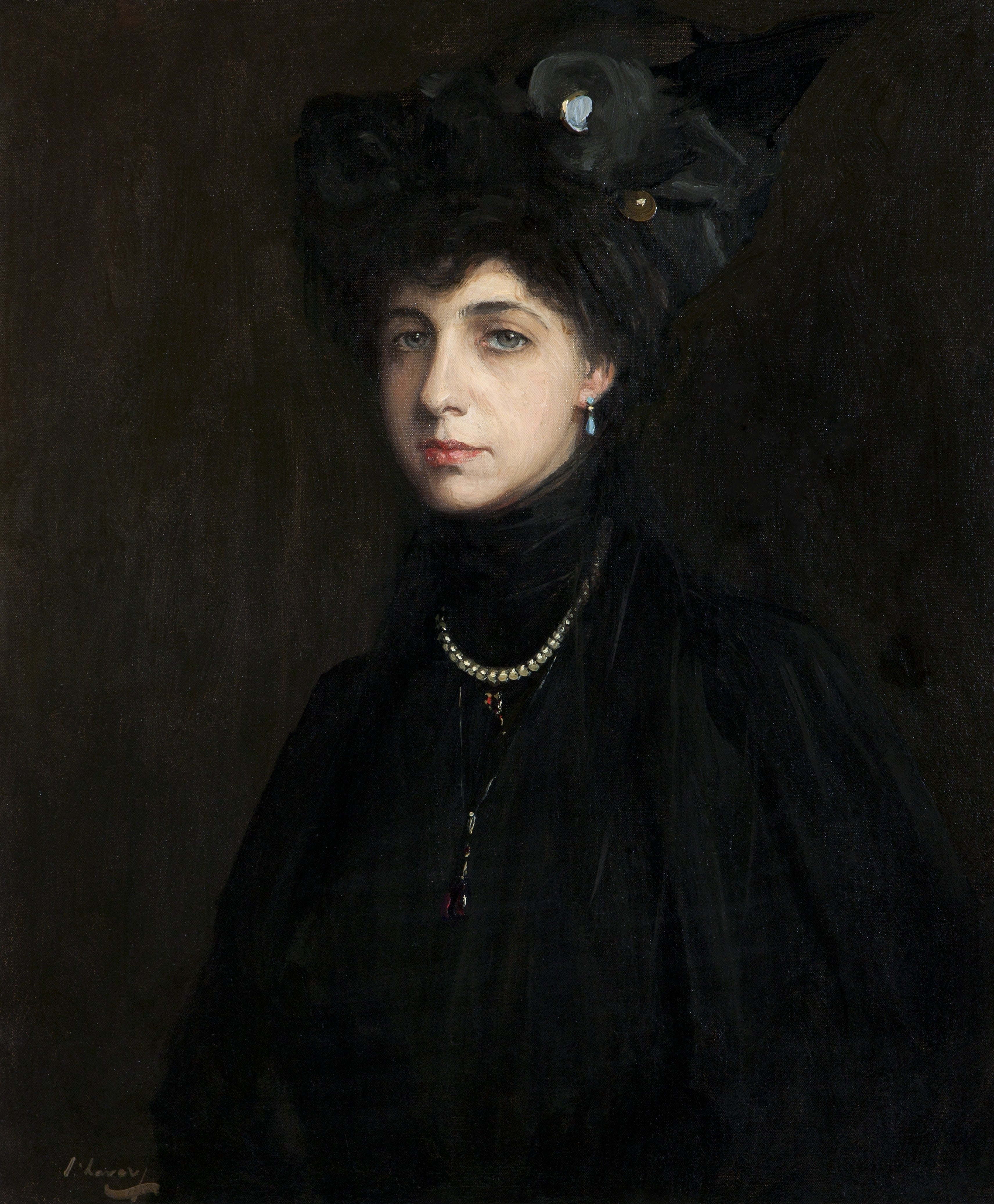 Édith Joseph - John Lavery image 1 copie peinte à la main à l’huile