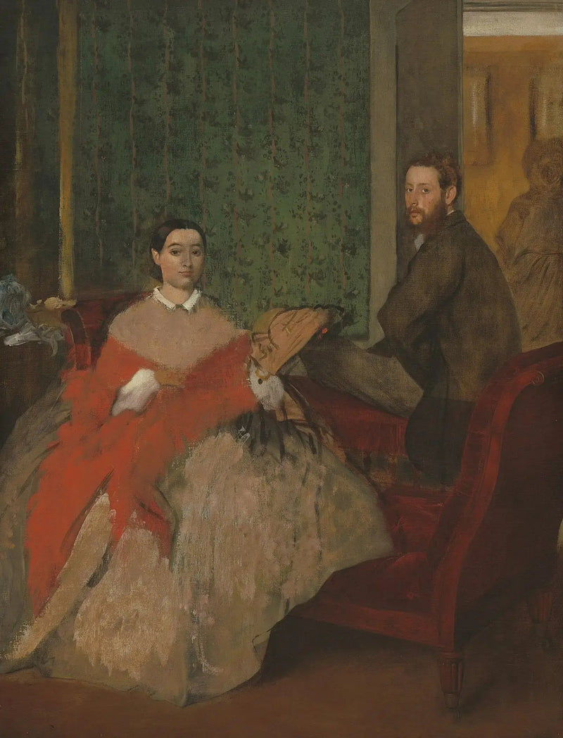 Edmondo en Thérèse Morbilli - Edgar Degas