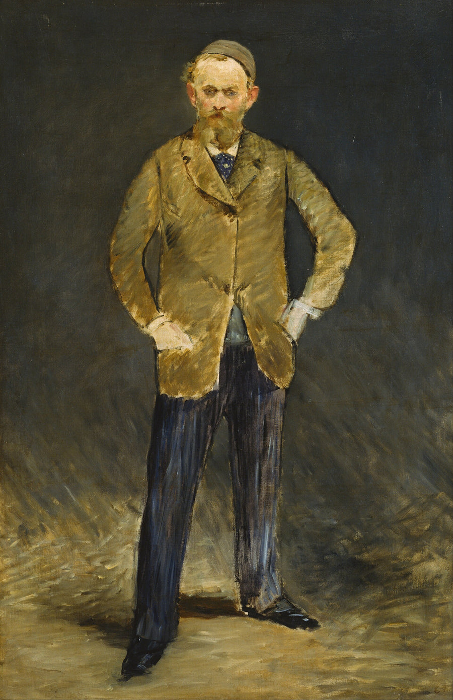 Autoportrait au bonnet - Édouard Manet