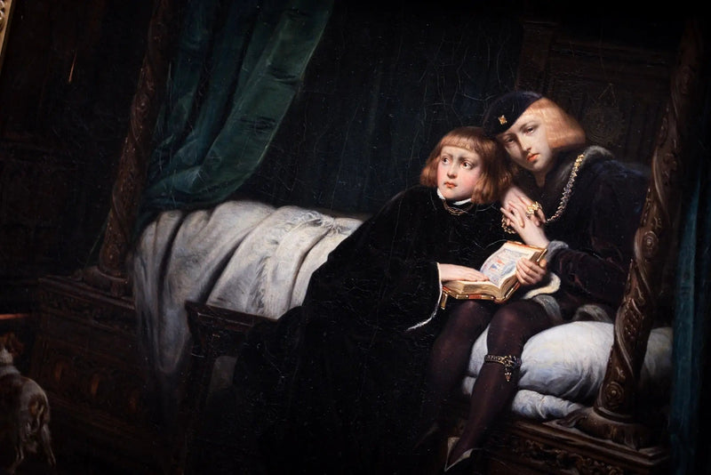 Édouard V en de hertog van York in de Toren - Paul Delaroche

Source:
Édouard V et le duc d'York dans la Tour - Paul Delaroche