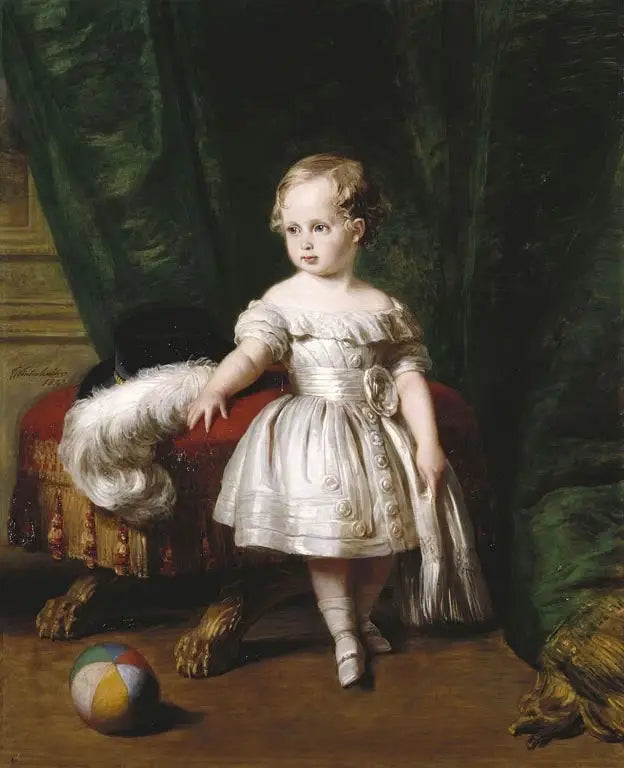 Eduard VII (1840-1910) toen Albert Eduard, hertog van Cornwall - Franz Xaver Winterhalter

Source:
Édouard VII (1840-1910) quand Albert Édouard, prince de Galles - Franz Xaver Winterhalter