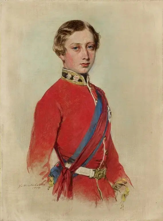 Édouard VII (1841-1910) toen hij prins van Wales was - Franz Xaver Winterhalter

Source:
Édouard VII (1841-1910) alors prince de Galles - Franz Xaver Winterhalter